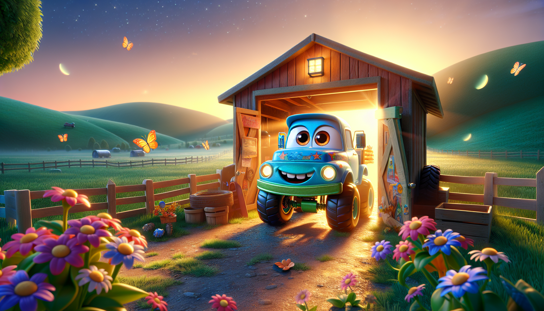Jahaan the Mystery Monster Truck