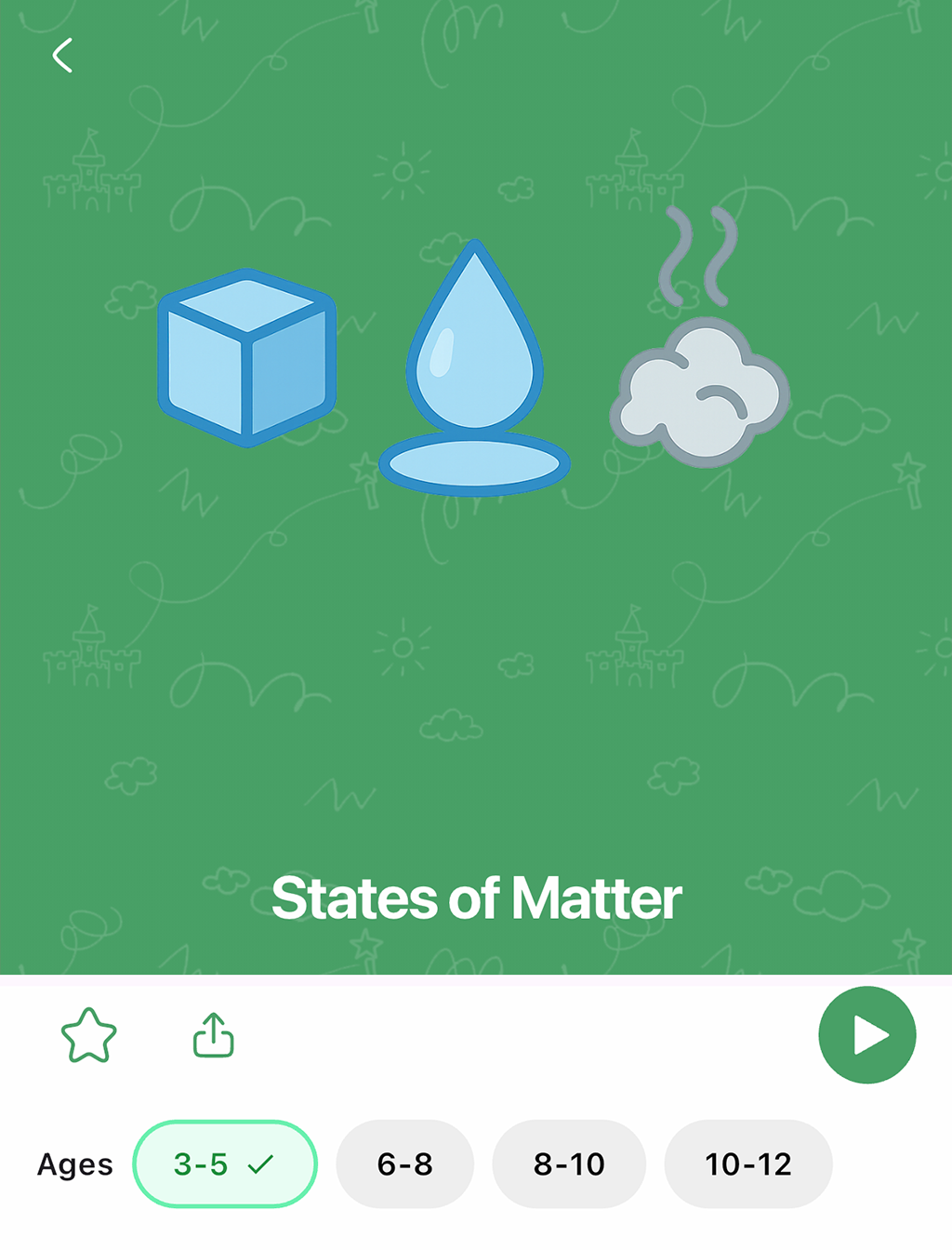States of Matter demo