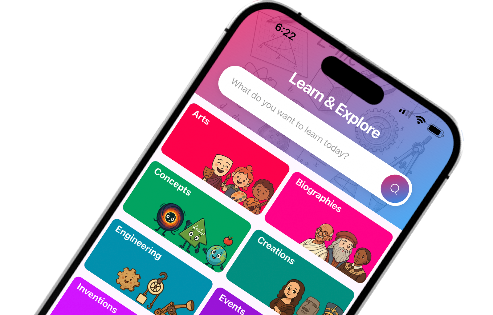 Learn & Explore illustration